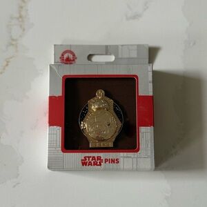 Disney Parks Star Wars BB-8 Hinged Jumbo Pin New 2023